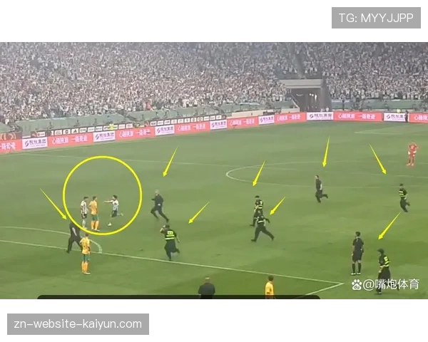 赛场插曲：球迷冲入场内与球员击掌，被保安迅速带离